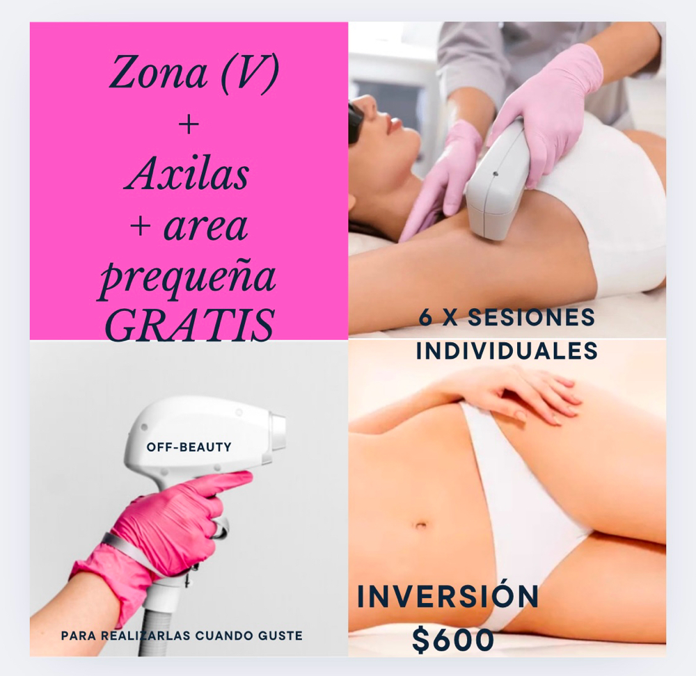 Laser Zona V + axilas