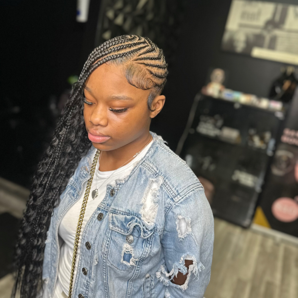 Small Lemonade Braids at Transforming Tresses in Milwaukee, WI