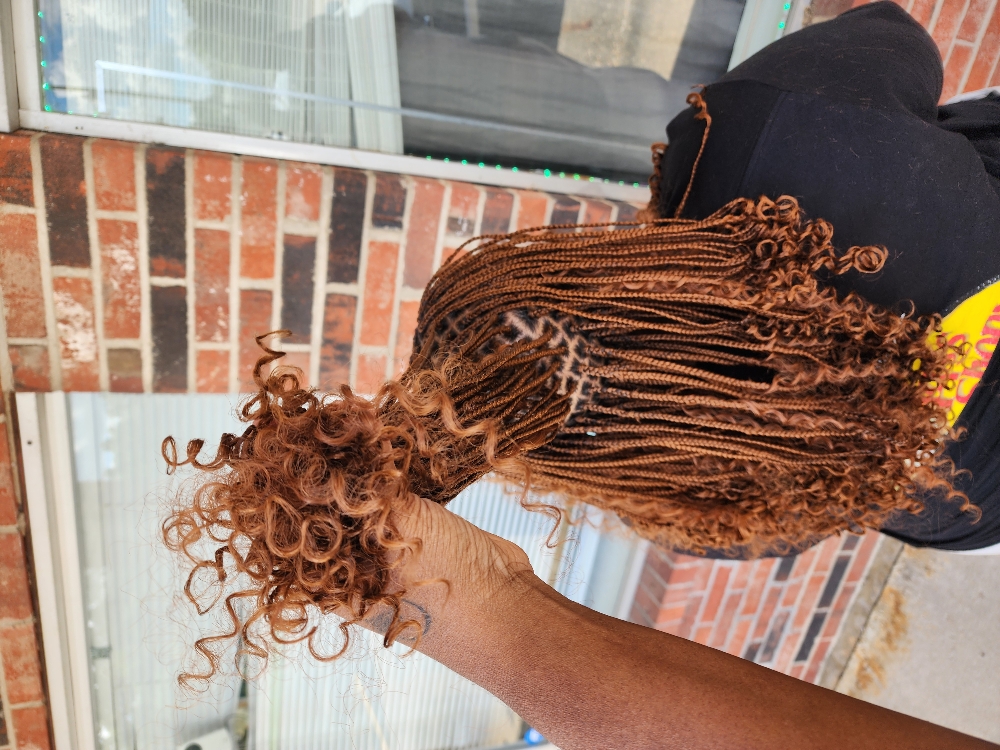 26in Mid Back Xtra Small Box Braids