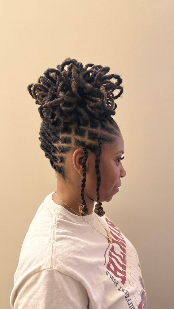 Loc Retwist & Style