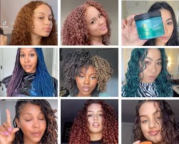 Temporary Curl Color