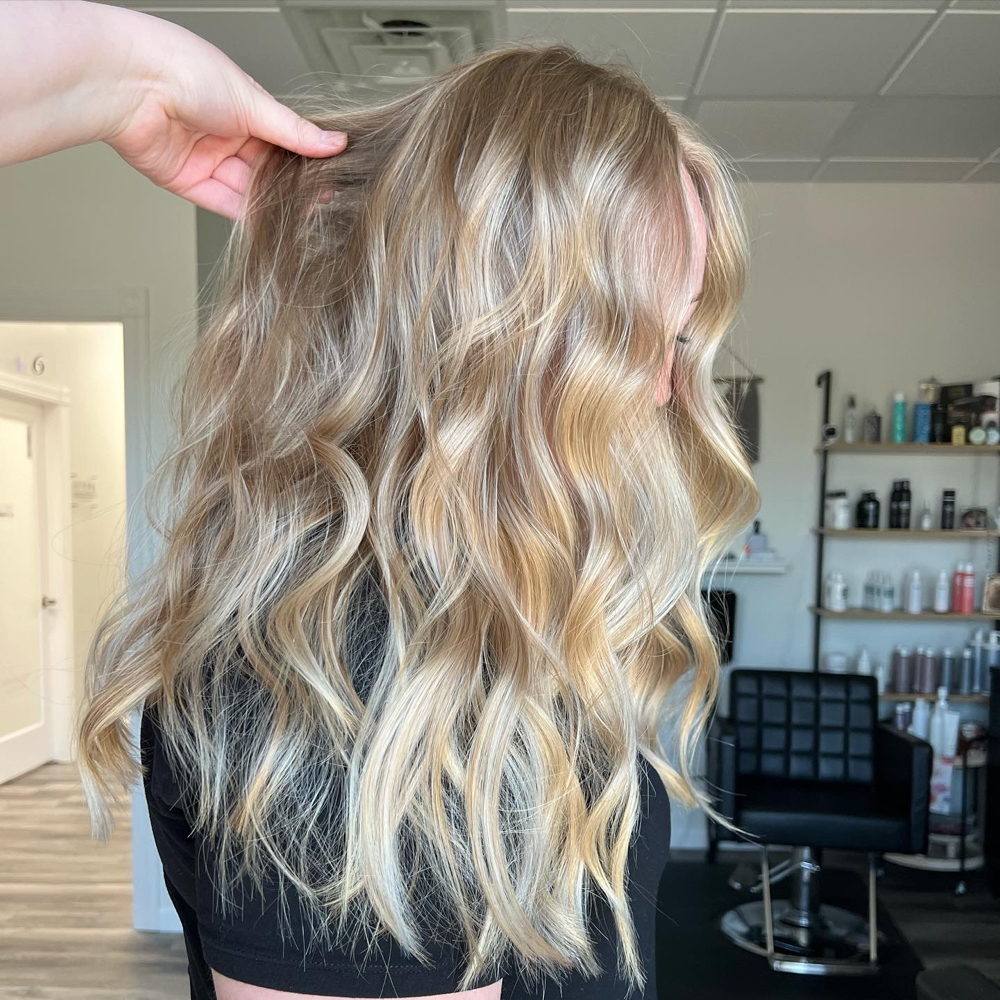 Half Head Blonding