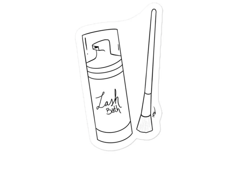 Eyelash Removal And Lash Bath