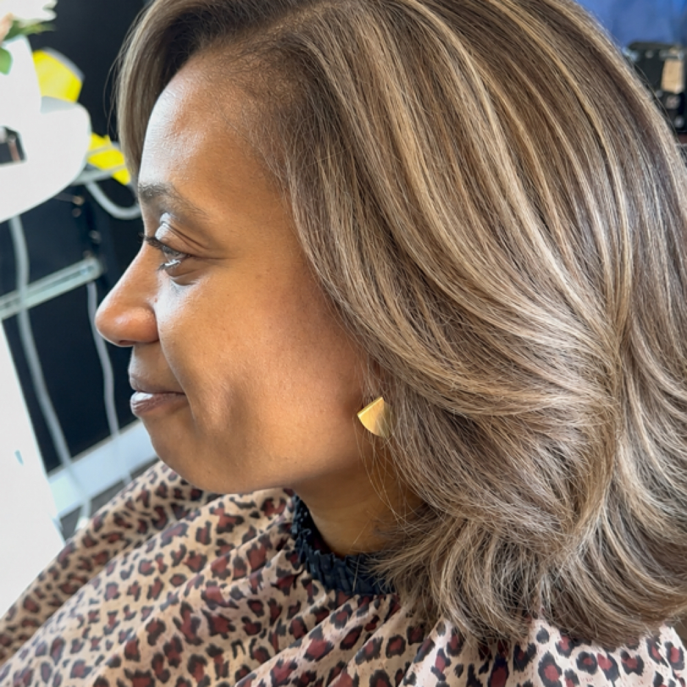 Partial Highlight at Hair By Sam in Cornelia, GA