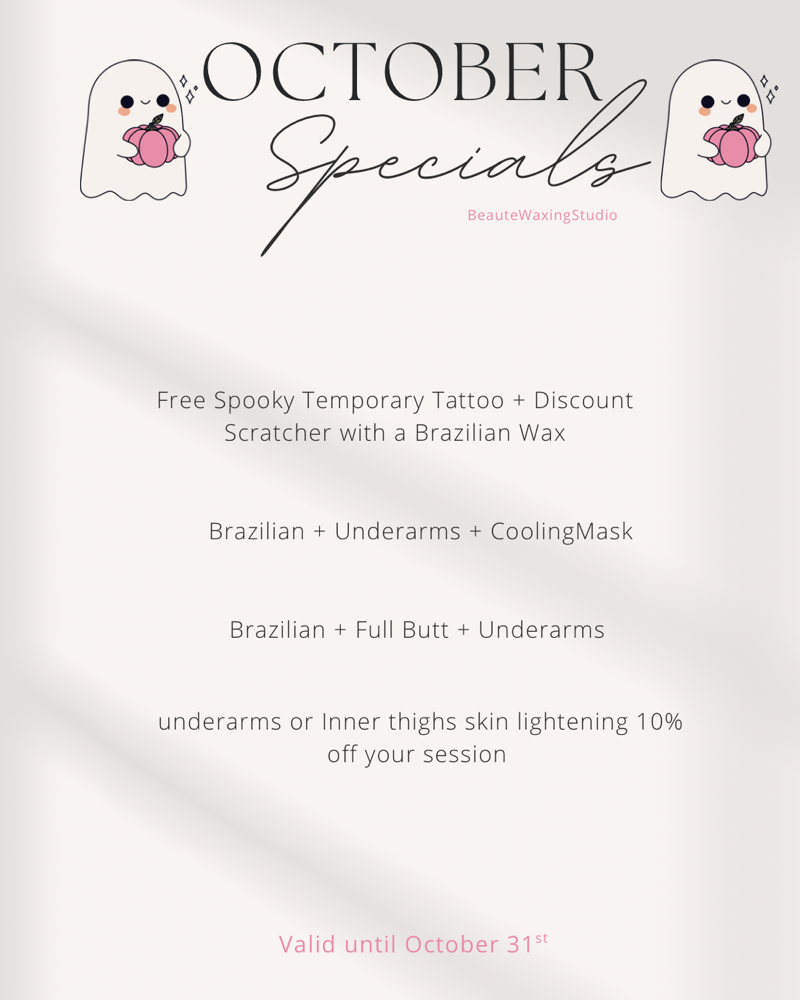 Underarms Or inner-thighs 10% off