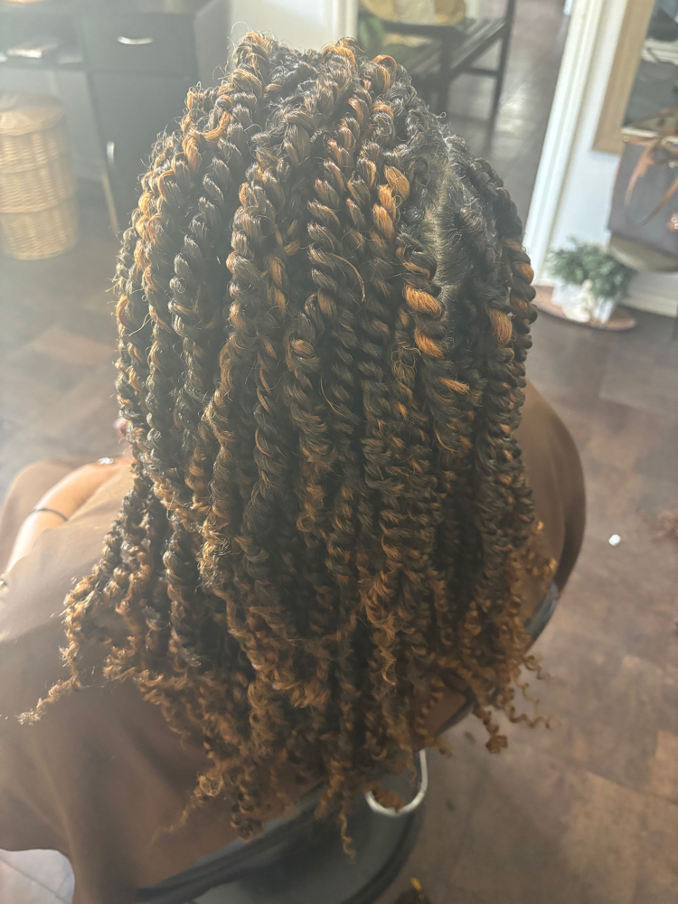 Passion Twist With Extensions Added