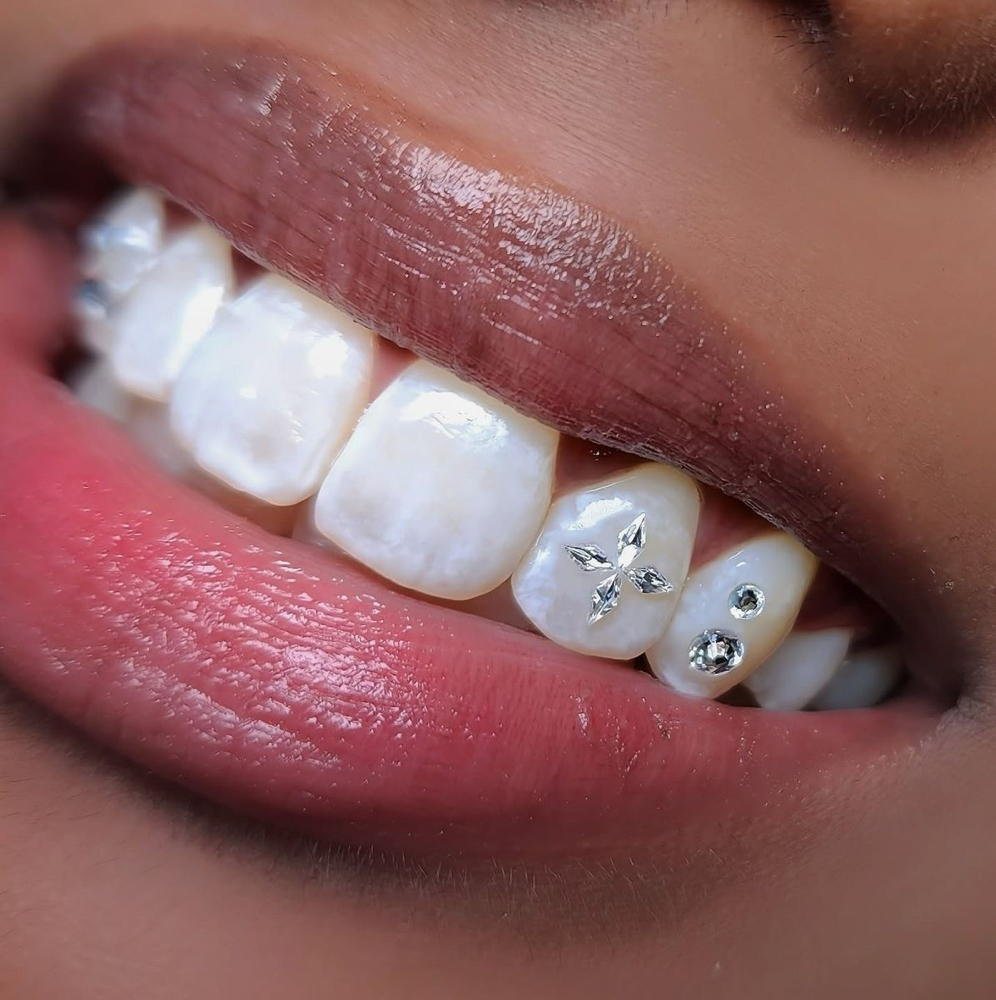 Tooth Gems at Something To Talk About Salon in Marion, NC