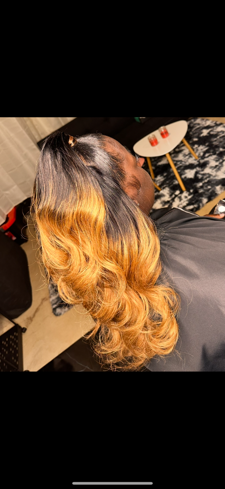 Half Up Half Down Quickweave