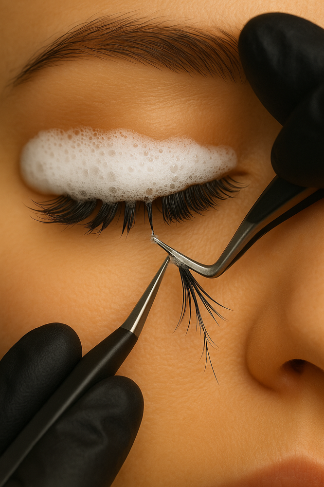 Cluster Lashes - Removal
