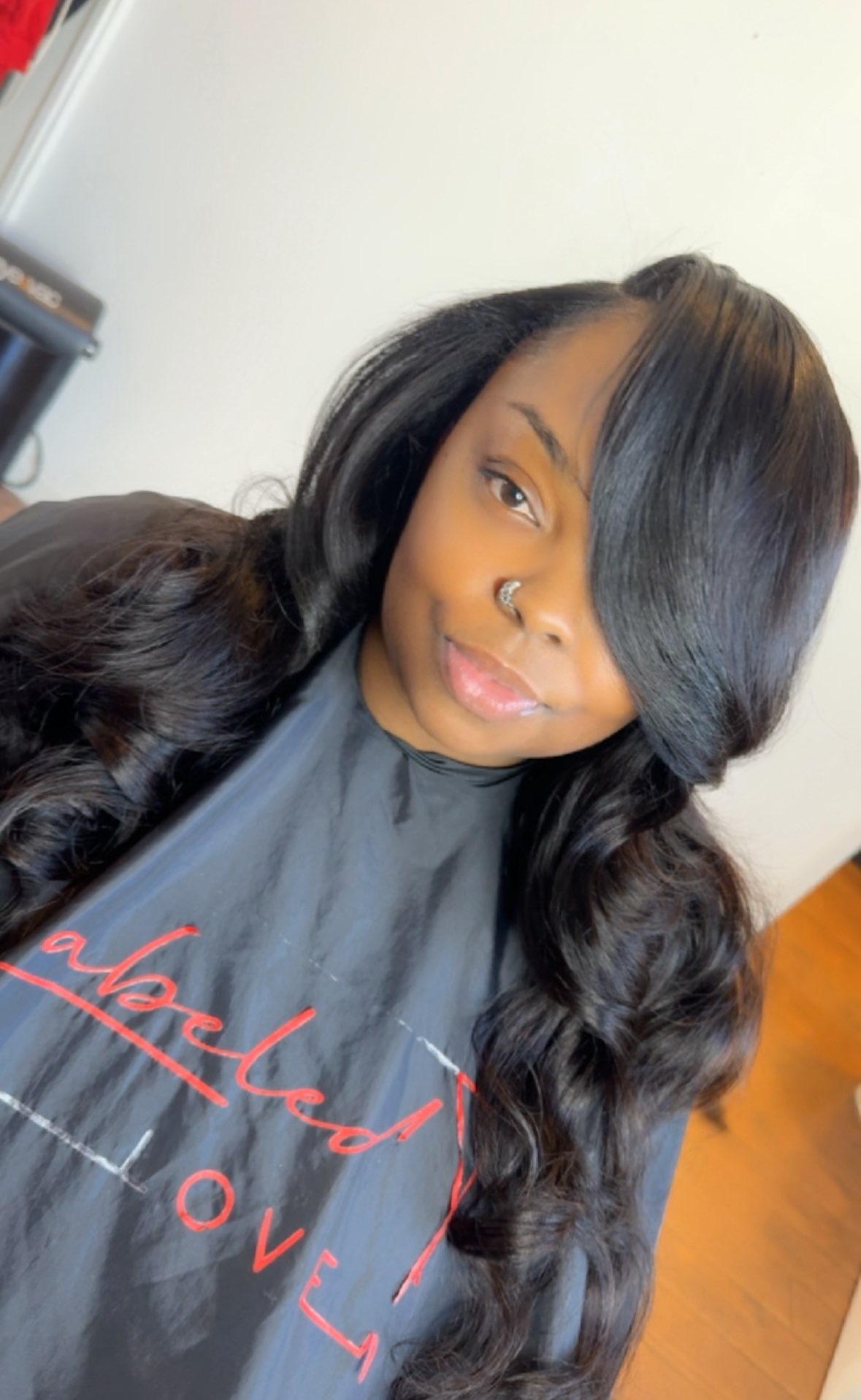 Traditional Sew-in (Side part)