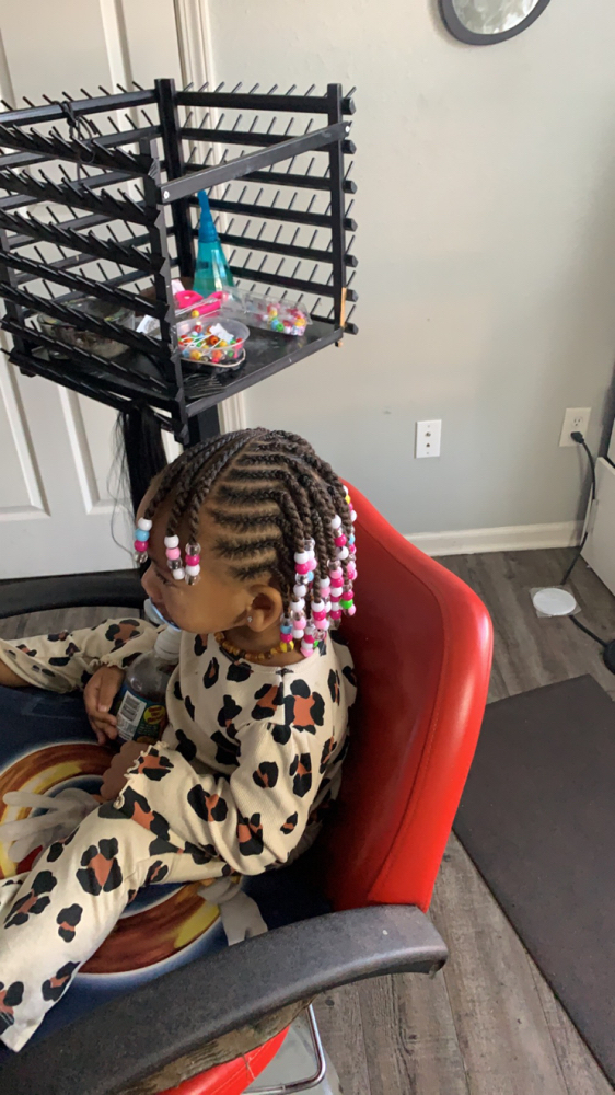 Kid Braids No Weave Ages 1-5 at Hair Hustlaaa! in Humphrey, AR