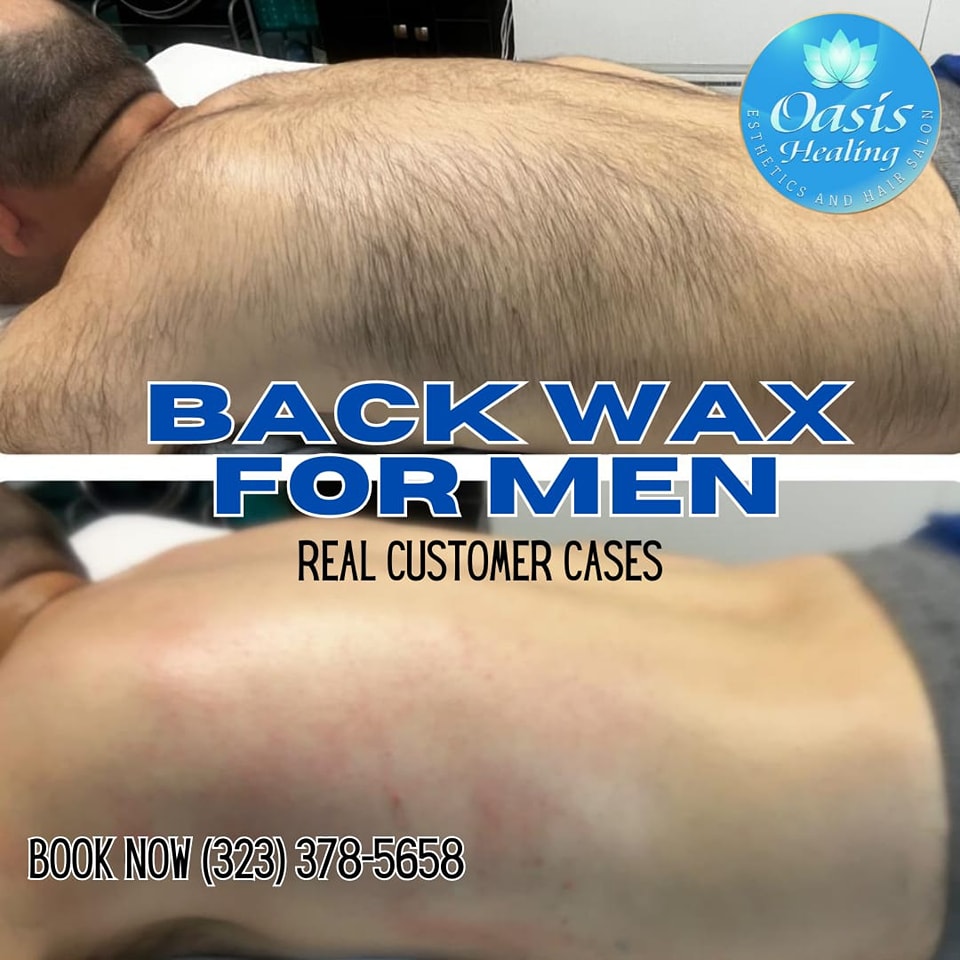 Male grooming Back