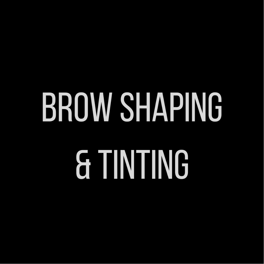 Brow Shaping And Tint