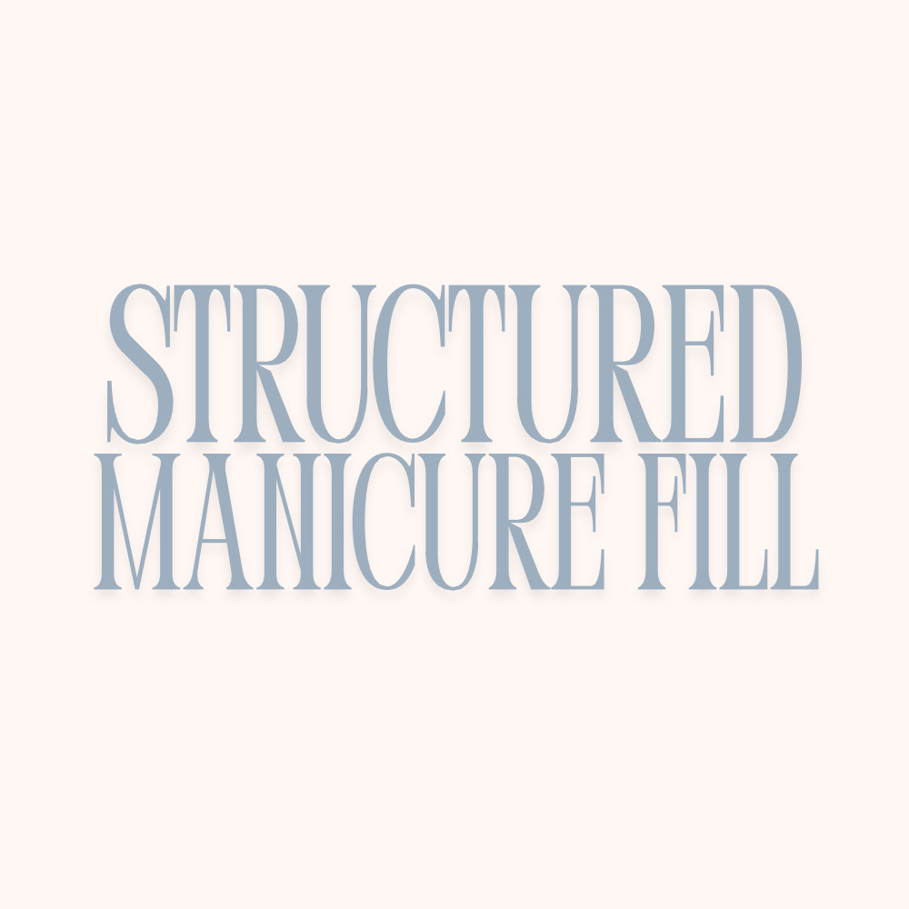 Structured Manicure Fill at Gloss and Glow By Aubrey in Kalispell, MT