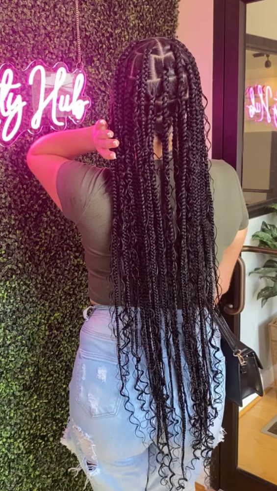 Large Boho Knotless