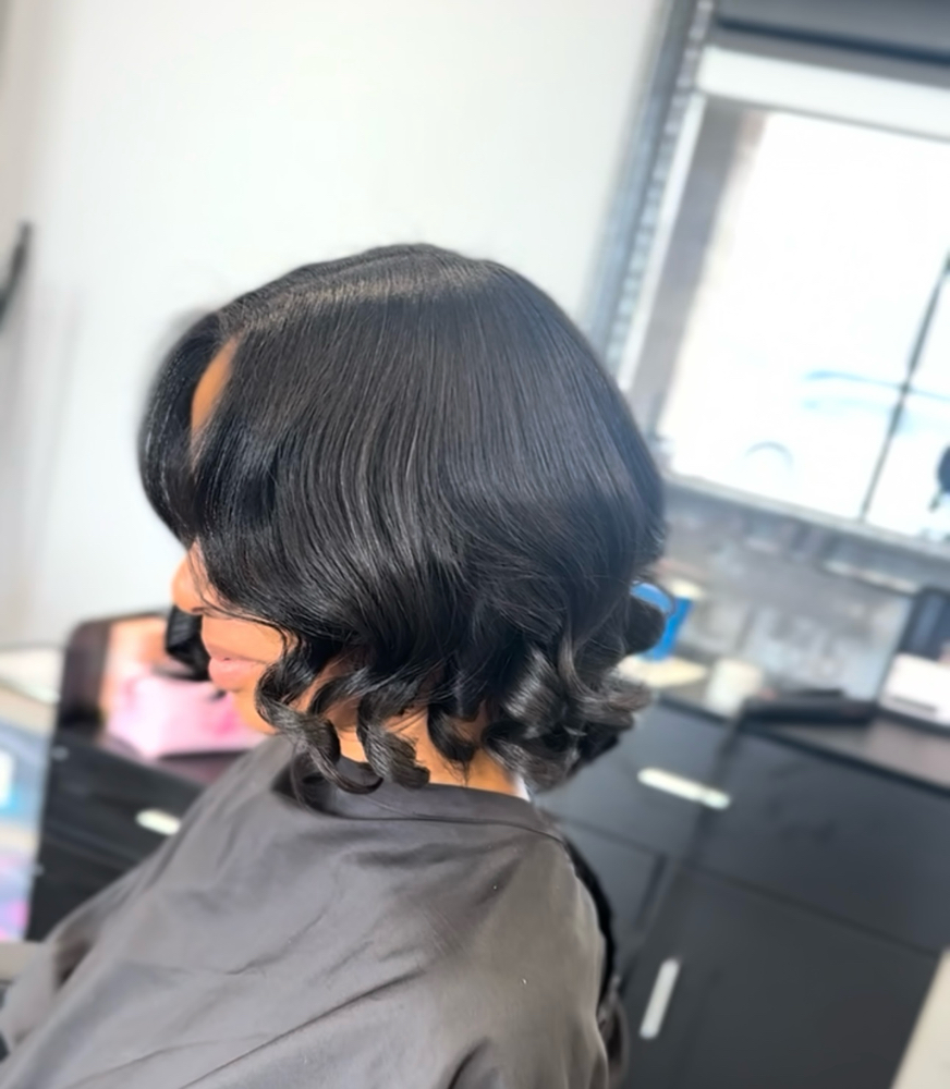 Sleek State Silk Press at Sacred State Hair Studio in Livonia, MI