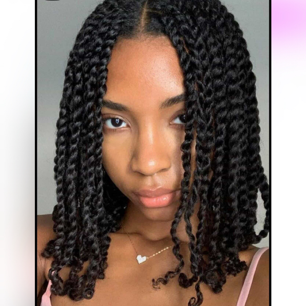 M/L Natural Twists W/added Hair at ALL KRYSTALS in Bloomfield Hills, MI