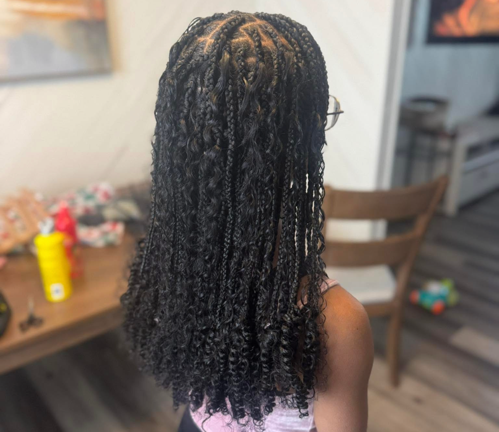 Kids Smedium Boho Knotless