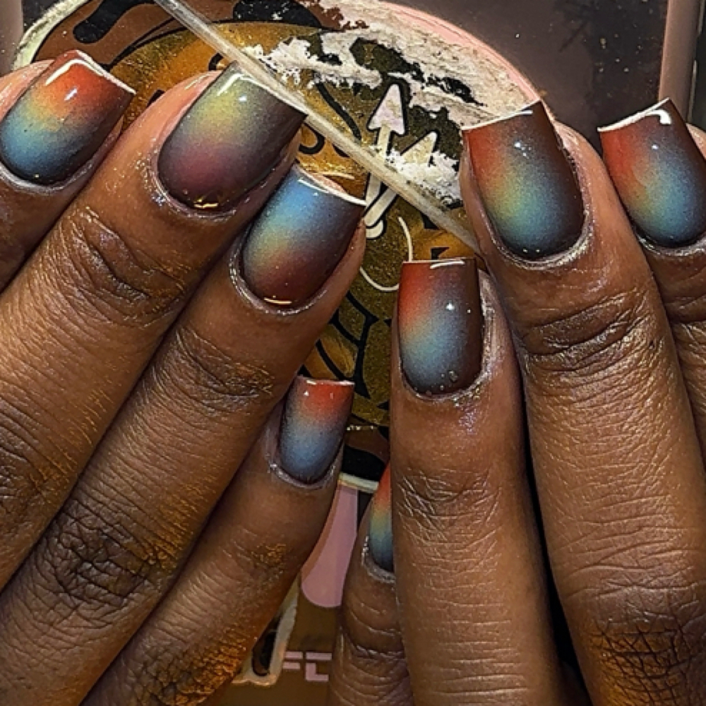 Square Shorties: Finger Tip Length at Christina Mari in Raleigh, NC