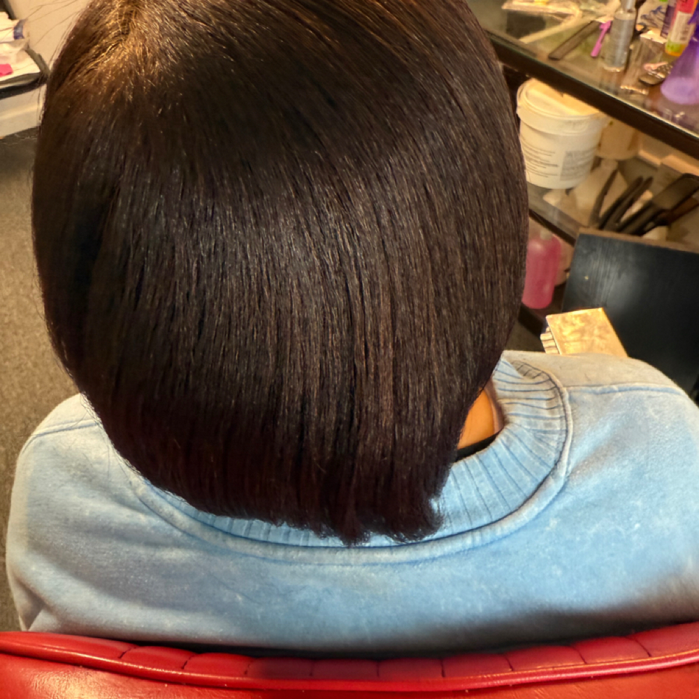 Flat Wrap/Body Wrap at Chiffon’s Hair Suite in Lansing, MI
