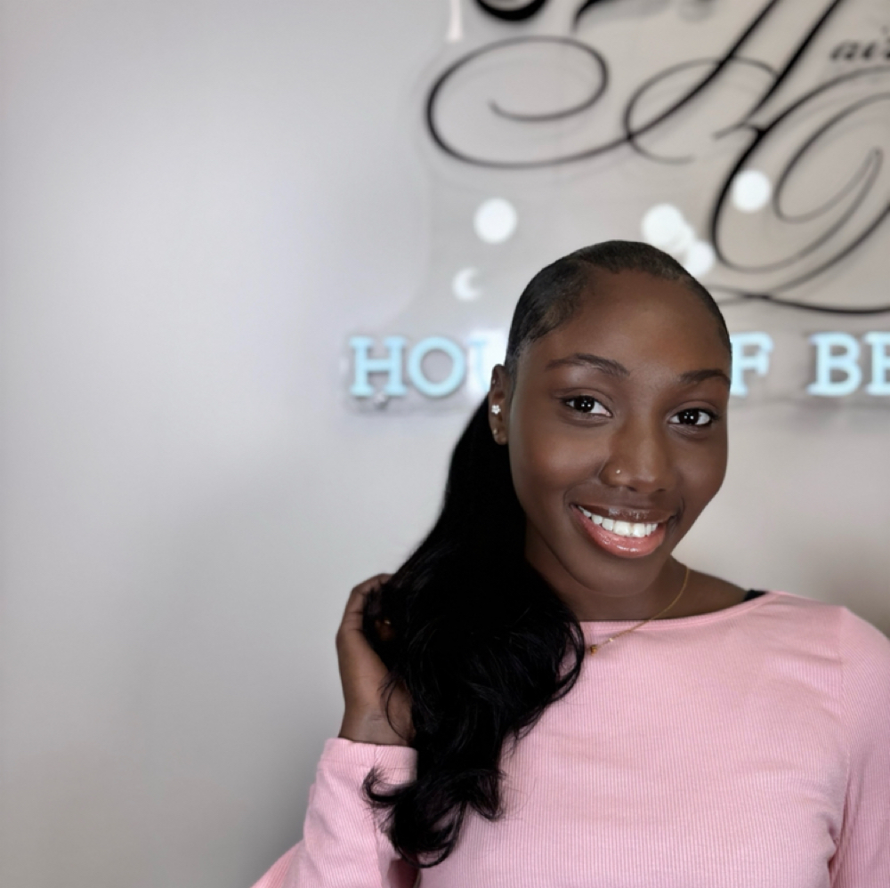 Sleek Ponytail at Hair Queen’s House of Beauty in Concord, NC