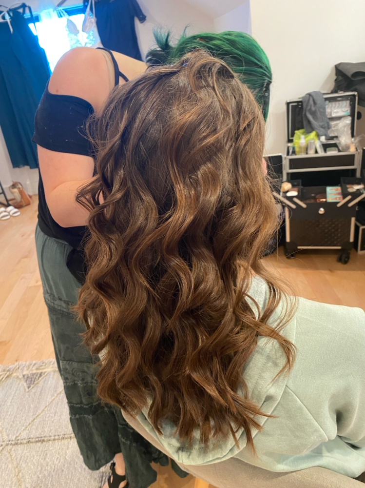 Dry Hair Styling (beach Waves Only)