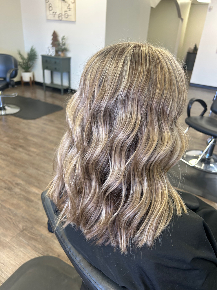partial highlight at Hair by Sierra in Jackson, OH