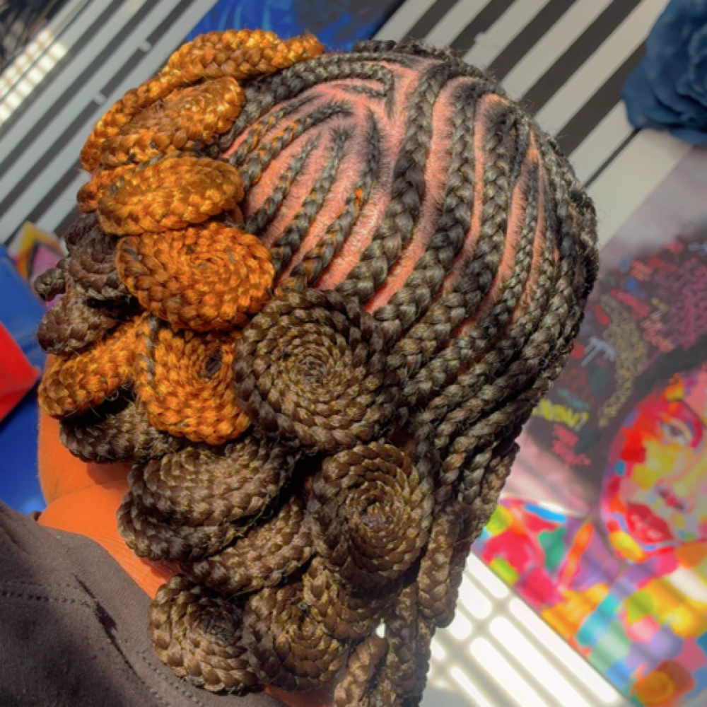 Ghana Petals at Boobabe Braidn Bar in Oxon Hill, MD