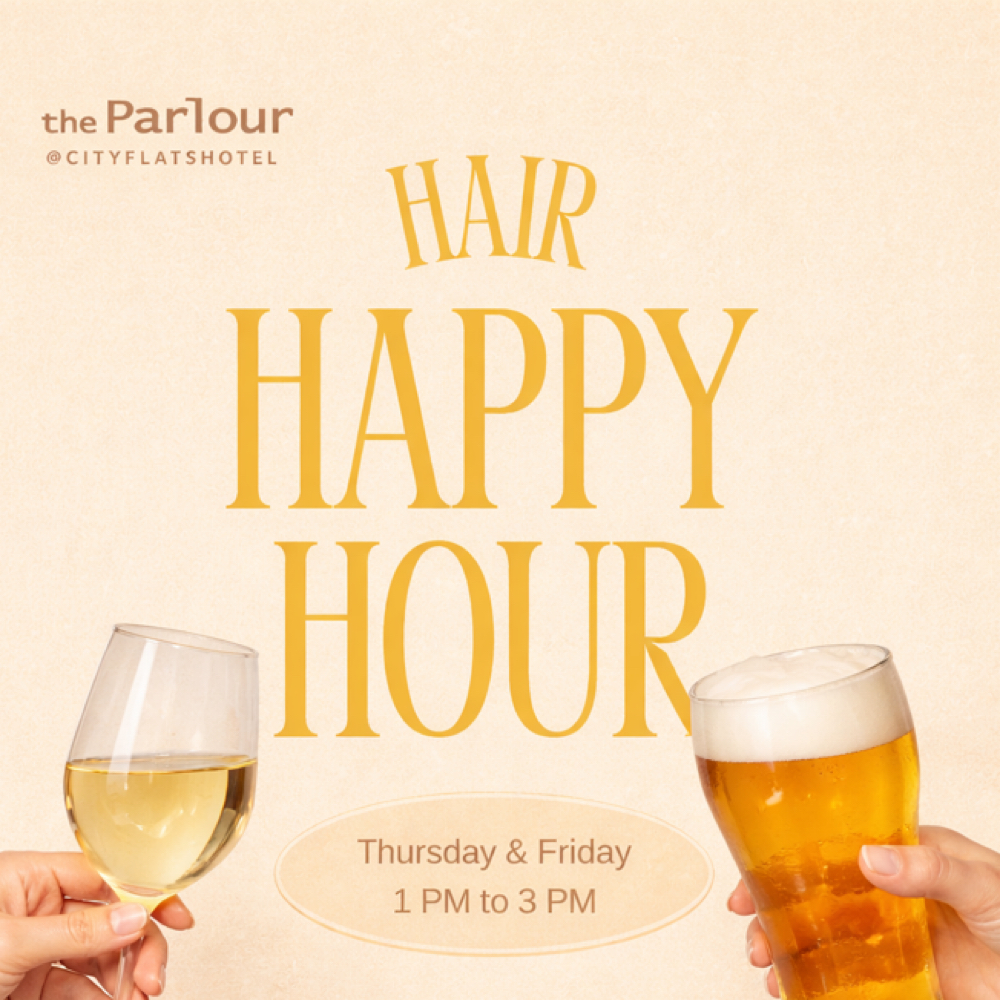 Blowout- HAIR HAPPY HOUR at the Parlour in Grand Rapids, MI