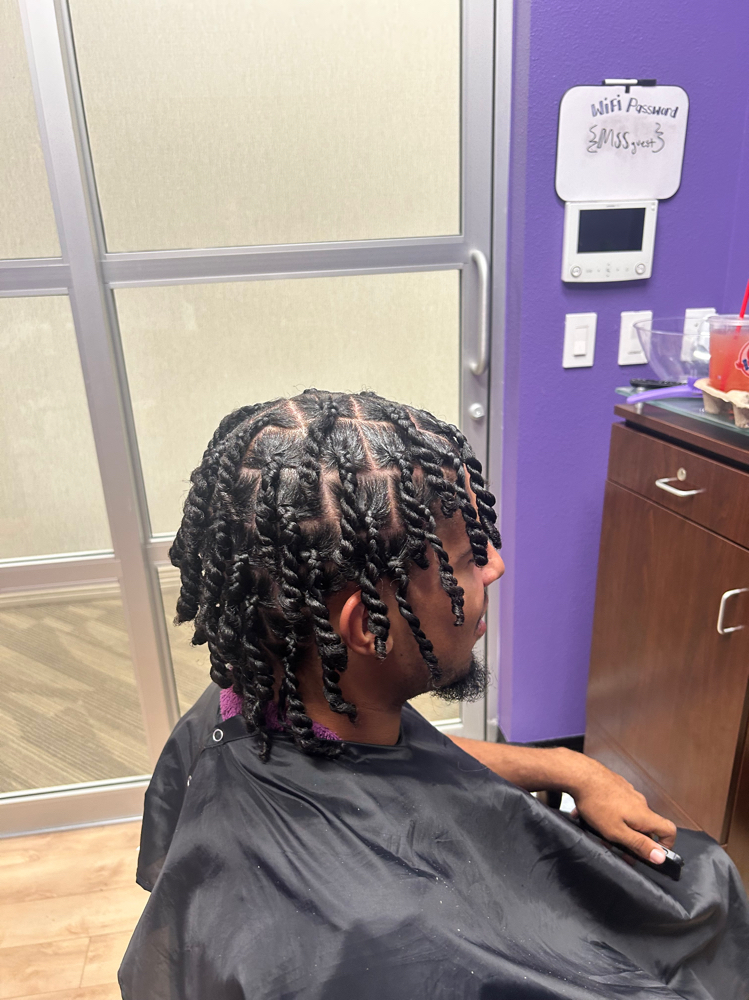 Two Strand Twists(medium)