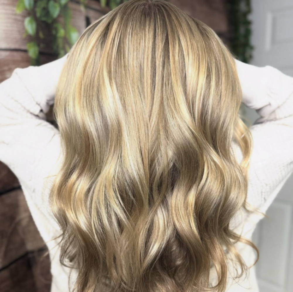 All Over Color w/ Full Highlight at Studio-A-Salon in Medina, OH