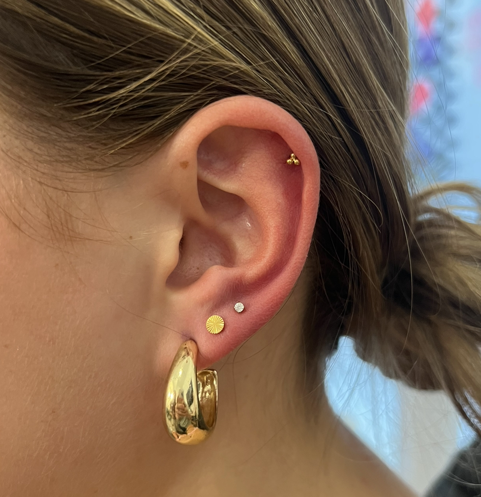 3 Piercings