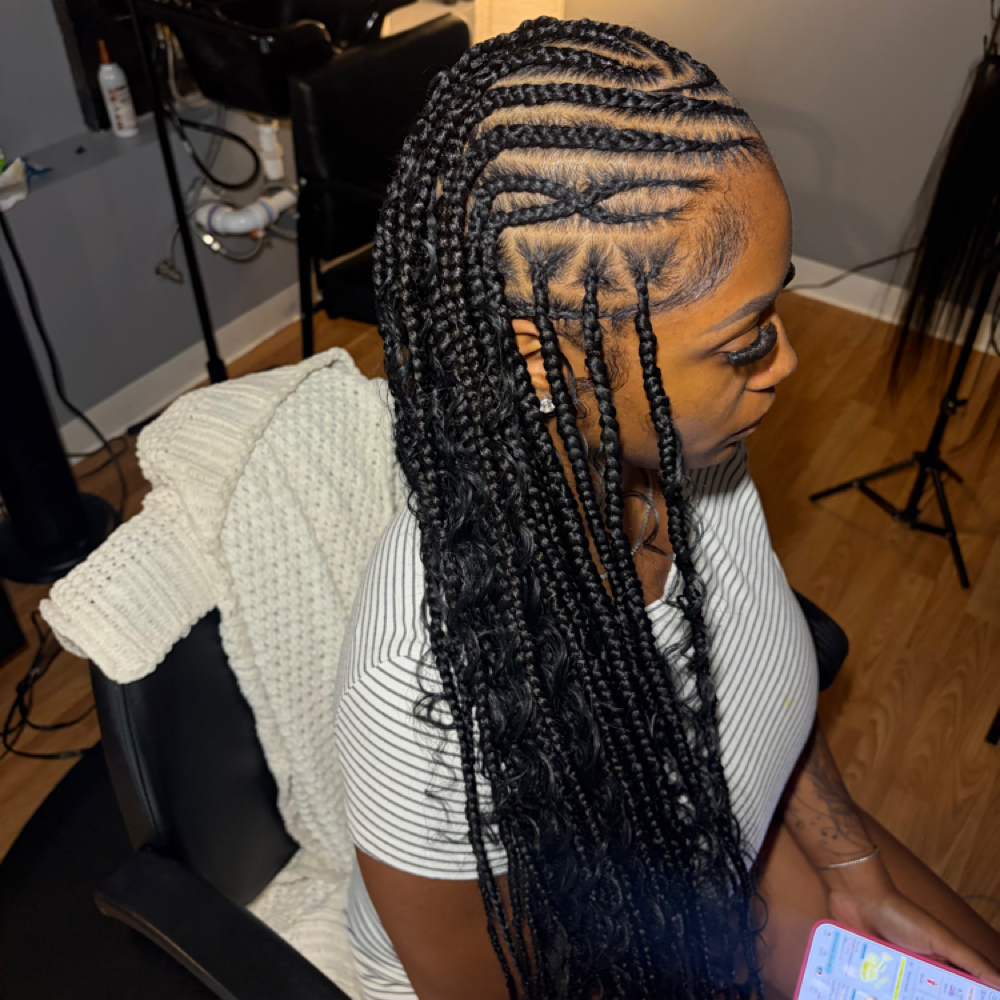 Fulani Boho Braids at Nile Beauty in Stonecrest, GA