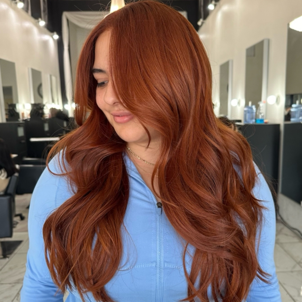Double Process Color at Looks by MJ in Pasadena, CA