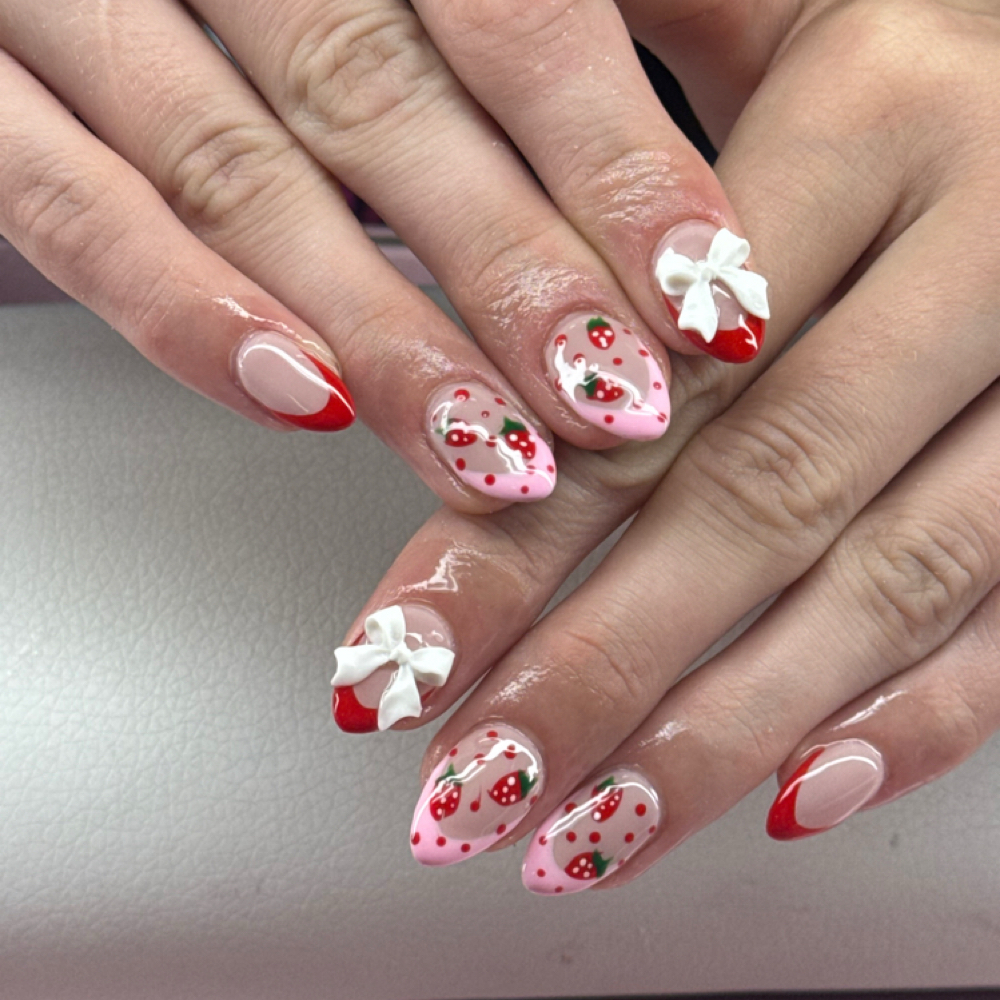 Builder Gel Manicure at Lexxahh’s Luxury Nail Lab in Hartville, OH