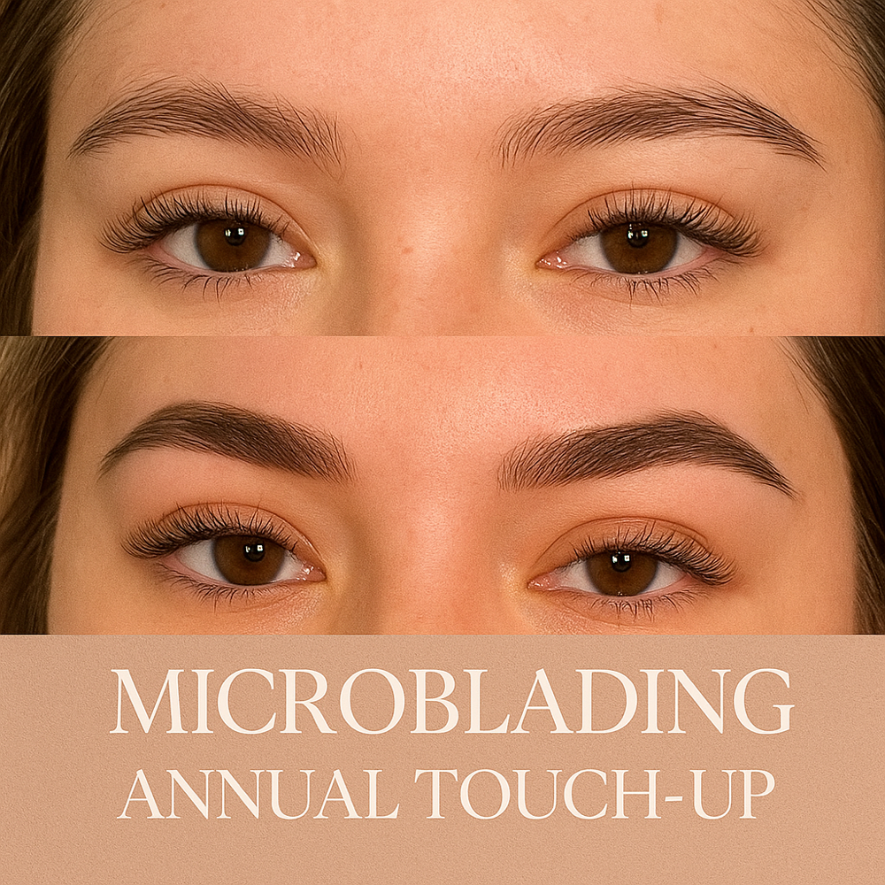 ANNUAL MICROBLADING TOUCH-UP
