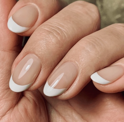 Manicure w/French Tip Design