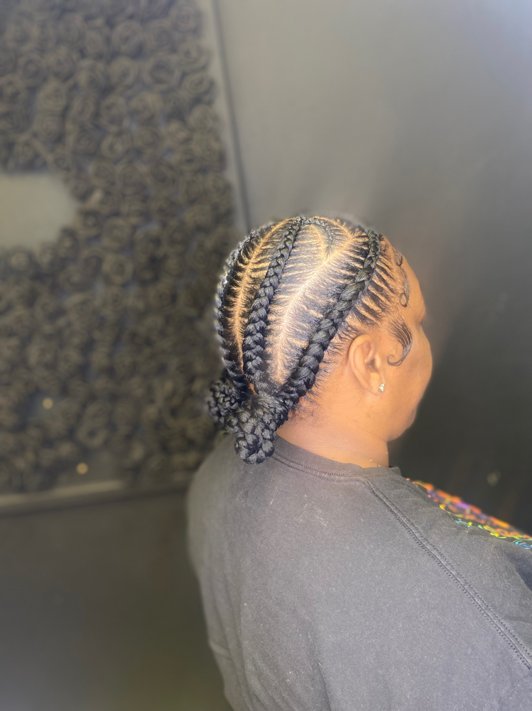 4 Cornrows