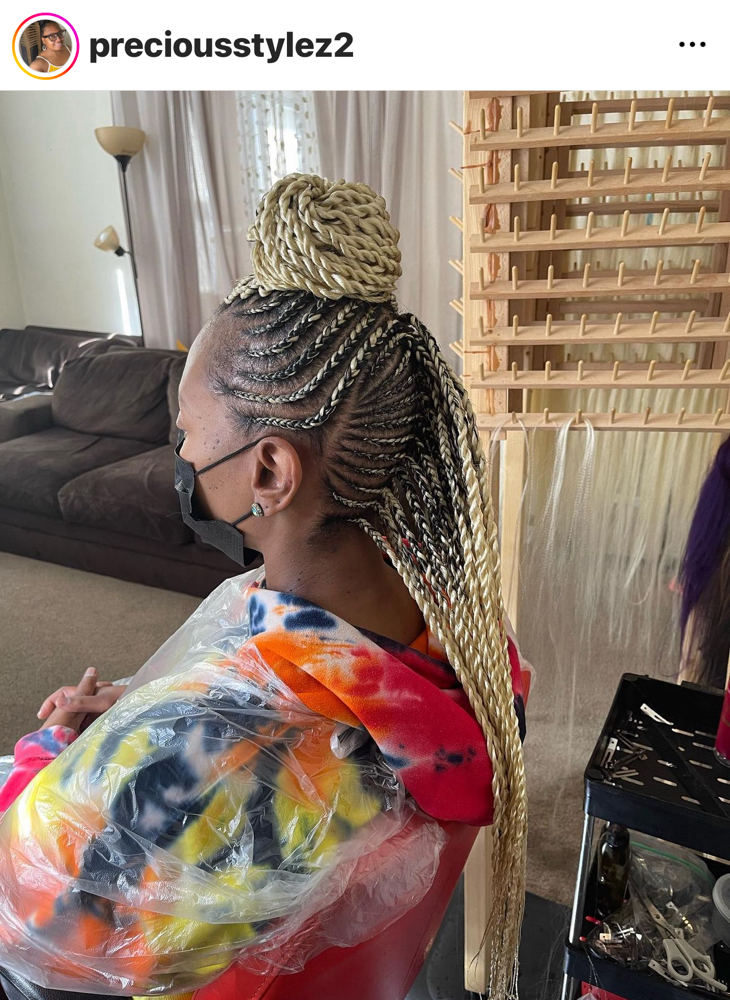 Braided Mohawk And Twist