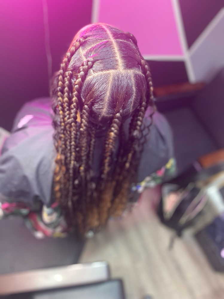 Jumbo Knotless Braids at iSlay The Brand in Lanham, MD