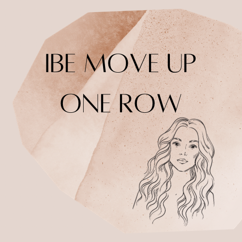 IBE Extensions Move Up  One Row