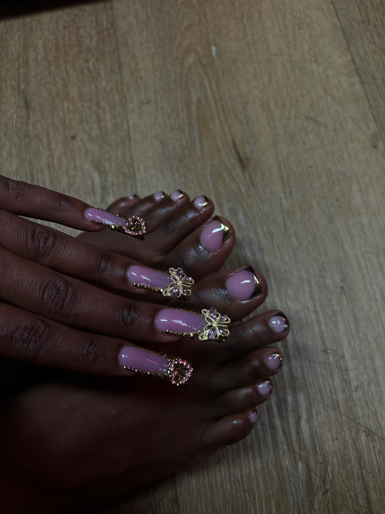 Acrylic Big Toe Only