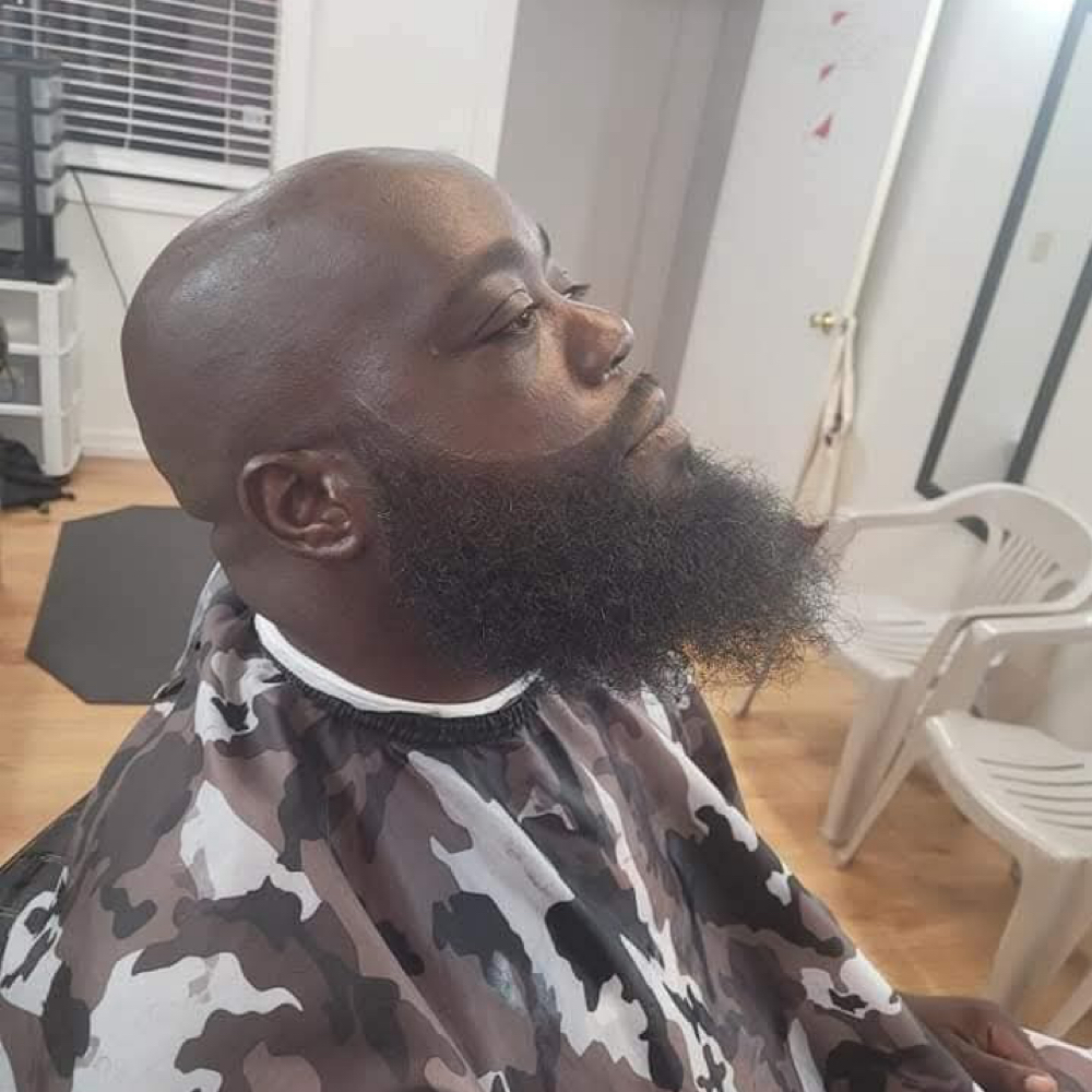 Premium Beard Line Up at Kingdom Kuttz Grooming in Rocky Mount, VA