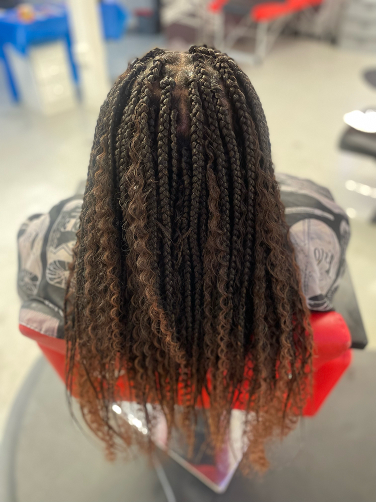 Small Bohemian Braids