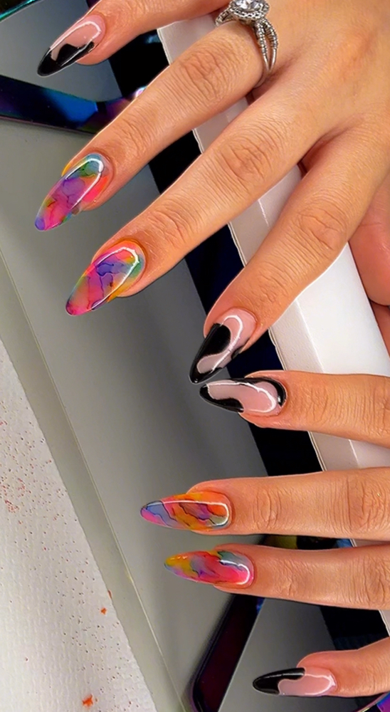 Marble Nails