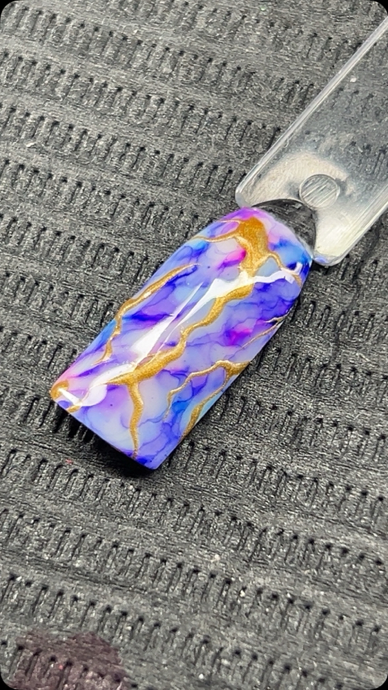 marble art design at SEXXY NAILS (STUDIO) in Cleveland Heights, OH