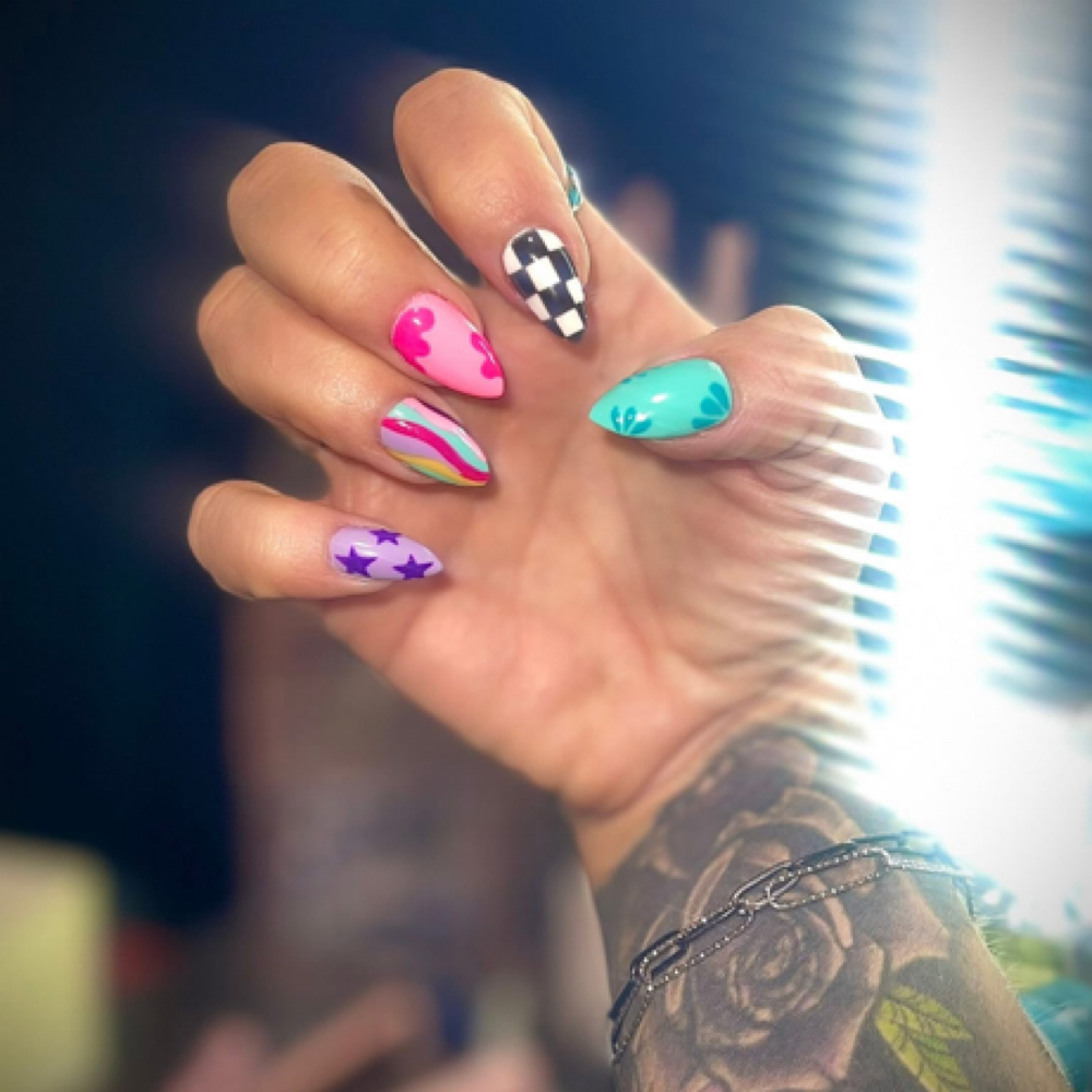 Acrylic Fill In at Twisted Temptations in Saint Joseph, MO