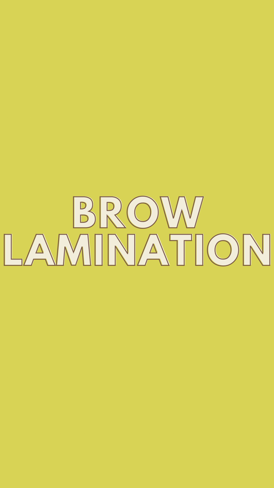 Brow Lamination