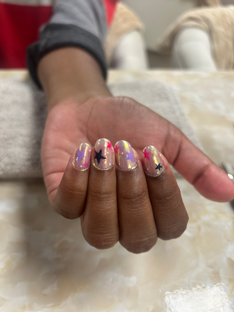 GLISTENING GEL MANI at Nailedit.mi in Leland, NC