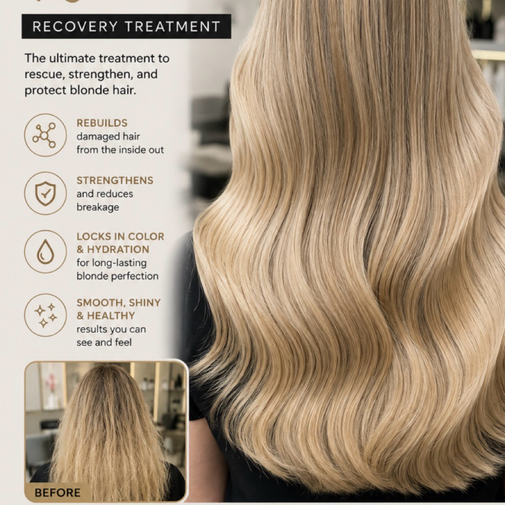 Blonde Rescue TX at Hair Heart Studio in Malden, MA